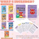 Zubebe 14 Pack Kids Card Games Gifts Bulk Classic Playing Card Game Set for Kids Includes Go Fish, Old Maid, Crazy Eights, Memory Match, Slap Jack, Playing Toy for Party Favors (Vivid)