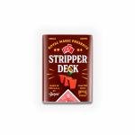 Stripper Deck Kit with Bicycle Playing Cards – Learn 125 Plus Magic Tricks Using Deck of Cards, Magic Cards & Professional Trick Routines for Beginners, Kids & Adults (Red)