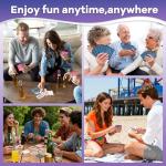 6-Pack Poker Size Playing Cards in Unique Colors