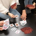 6-Pack Poker Size Playing Cards in Unique Colors