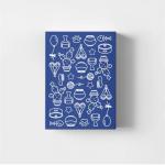 YOCEAN 2 Decks Cat Playing Cards, 54 Different Pattern, Cat Card Games, Cat Poker Cards, Cat Deck of Cards, 3.5 × 4.5inches (Blue)