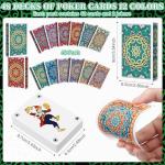 24 Pack Mandala Nertz Playing Cards Set