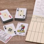 Caspari Jumbo Text Chinese Wallpaper Bridge Card Set