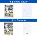 400 Card Sleeves - Hard and Soft Protectors