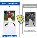 48 Count Hard Plastic Card Sleeves for Collectibles