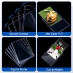 48 Count Hard Plastic Card Sleeves for Collectibles