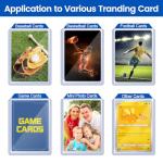 48 Count Hard Plastic Card Sleeves for Collectibles