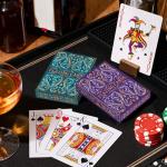Wkchxd Premium Playing Cards 2 Pack - Blue & Purple