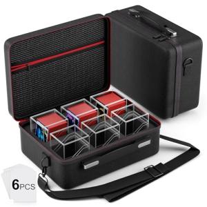 Clear Card Deck Box Set for MTG & YuGiOh