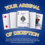 Hat Trick Magic Bicycle Gaff Playing Cards