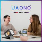 UAONO Black Card Deck Box for 100+ Cards