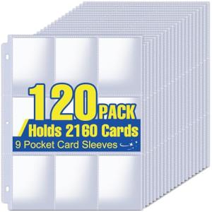 2160 Pocket Card Sleeves for Trading Cards