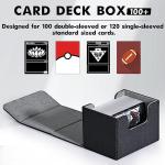 ZLCA Leather Deck Box for 120+ Trading Cards