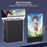 300 Count Matte Trading Card Sleeves - 3 Colors