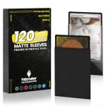 120-Pack Matte Card Sleeves for Trading Cards