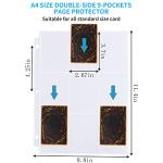 9 Pocket Trading Card Sleeves for 3 Ring Binders