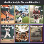 1000 Matte Card Sleeves in 10 Colors