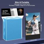 1000 Matte Card Sleeves in 10 Colors