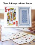 LEQBO Classic Smooth Playing Cards for Games