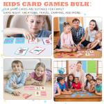 Zubebe Classic Kids Card Game Set - 56 Pack