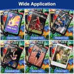 100 Soft Trading Card Sleeves, Ultra-Clear Protectors