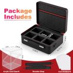 Clear Card Deck Box Set for MTG & YuGiOh