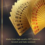 Magic Kiss Waterproof Foil Poker Playing Cards Set