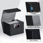ZLCA Leather Deck Box for 120+ Trading Cards