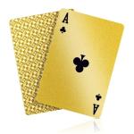 Waterproof Plastic Playing Cards - Vintage Casino Style