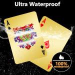 Waterproof Plastic Playing Cards - Vintage Casino Style