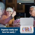 Clear Plastic Card Deck Box - 4 Pack