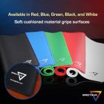 Black Spectrum Playmat – 24" x 14" for Gaming