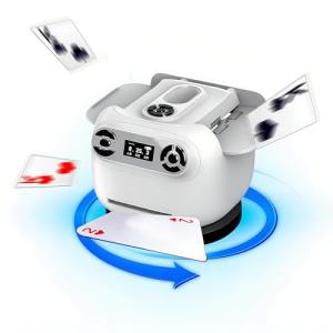 Electric 2-in-1 Card Shuffler and Dealer Machine
