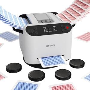 KPAW Automatic Card Shuffler for 12 Players