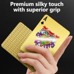 Waterproof Plastic Playing Cards - Vintage Casino Style