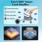 Electric 2-in-1 Card Shuffler and Dealer Machine