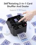 XPAW 2-in-1 Automatic Card Shuffler and Dealer