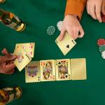 Waterproof Plastic Playing Cards - Vintage Casino Style