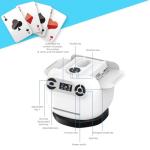 Electric 2-in-1 Card Shuffler and Dealer Machine