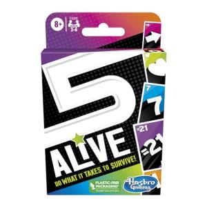 Hasbro Gaming 5 Alive Fast-Paced Card Game