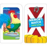 Farm Animal Memory Match Card Game for Kids