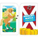 Farm Animal Memory Match Card Game for Kids