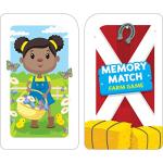 Farm Animal Memory Match Card Game for Kids