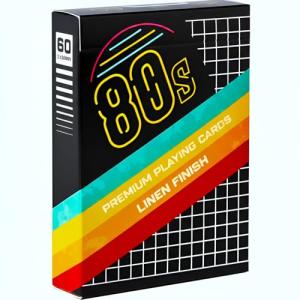 80s Retro Limited Edition Playing Cards Deck