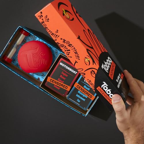 Hasbro Gaming Taboo: Fun NSFW Party Game for Adults