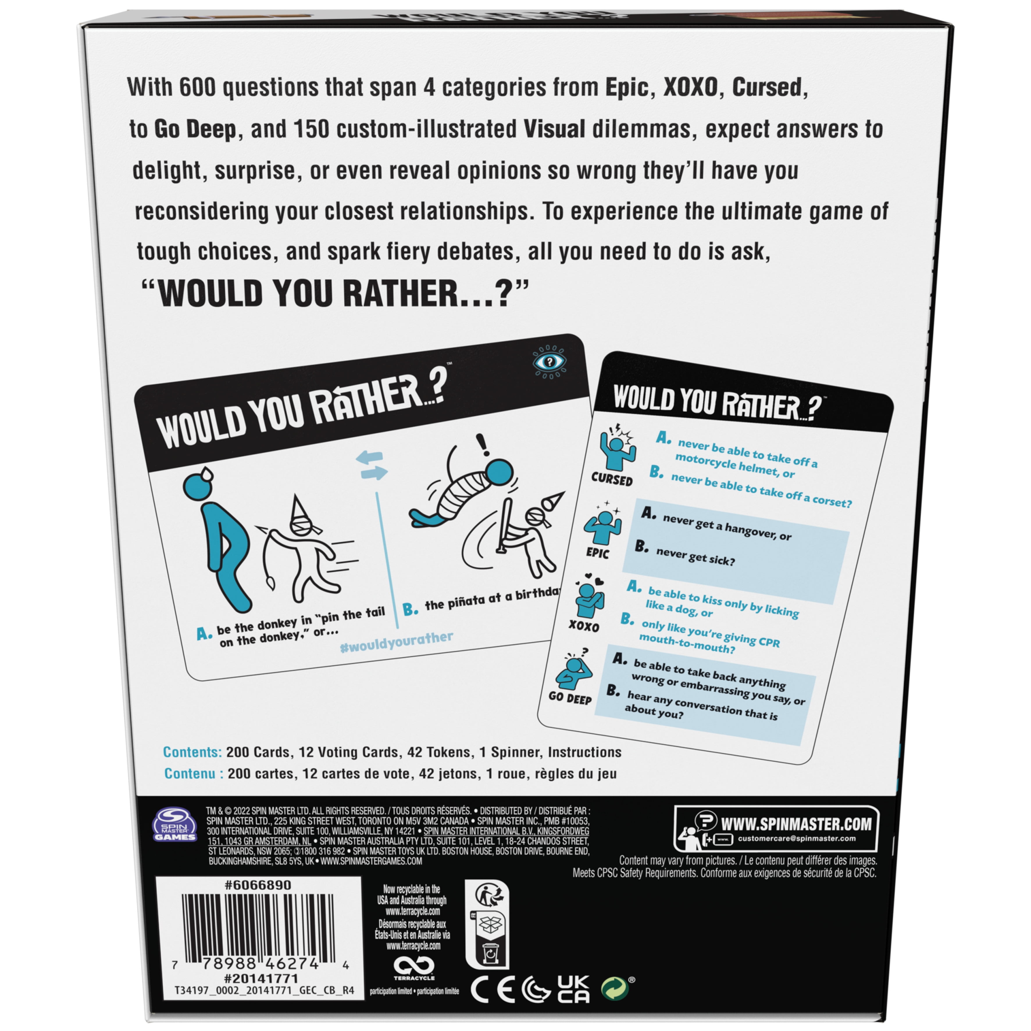 Would You Rather? Fun Party Card Game