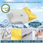 Almohada Cervical Ergonómica - Alivio de Dolor de Cuello y Hombros