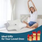 Almohada Cervical Ergonómica - Alivio de Dolor de Cuello y Hombros