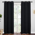 Cortinas NICETOWN 100% Blackout - Doble Capa Térmica Superior