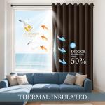 Cortinas BGment Aislantes de Luz - Privacidad y Bloqueo Solar